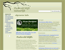 Tablet Screenshot of parkveld.org